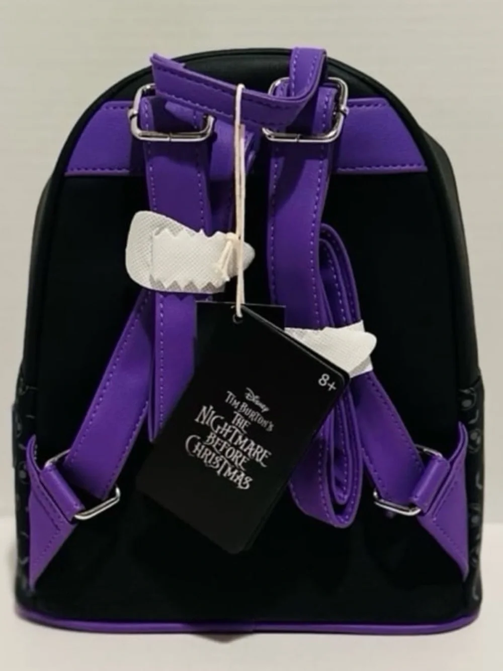 Loungefly Disney NWT NBC Jack & Sally Pumpkin Frame Mini Backpack & Wallet